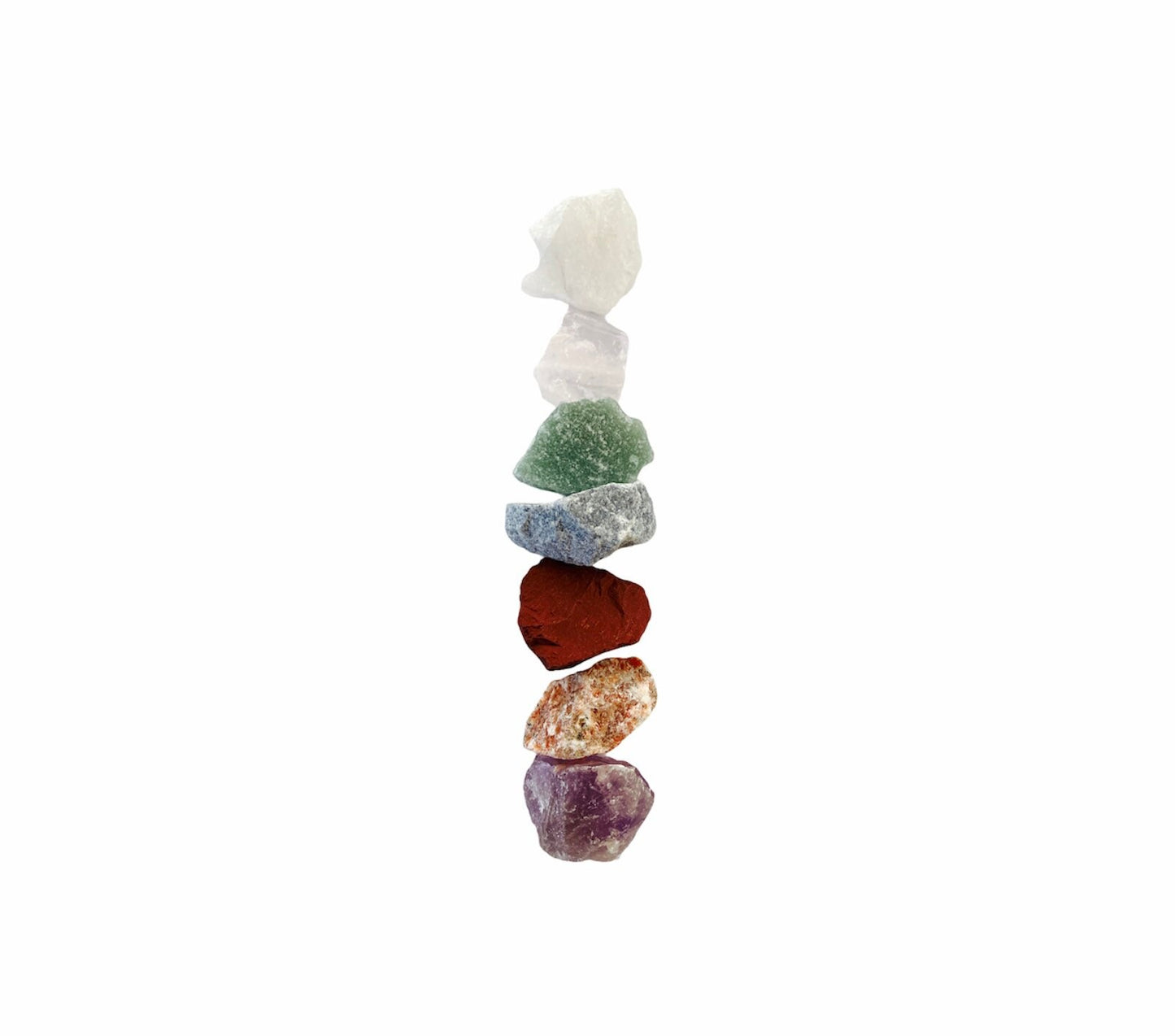 Crystal Set | Healing | Cleansing Stones | Rough Crystals | Quartz | Red Jasper | Amethyst | Calcite | Gift Crystal Eyes It