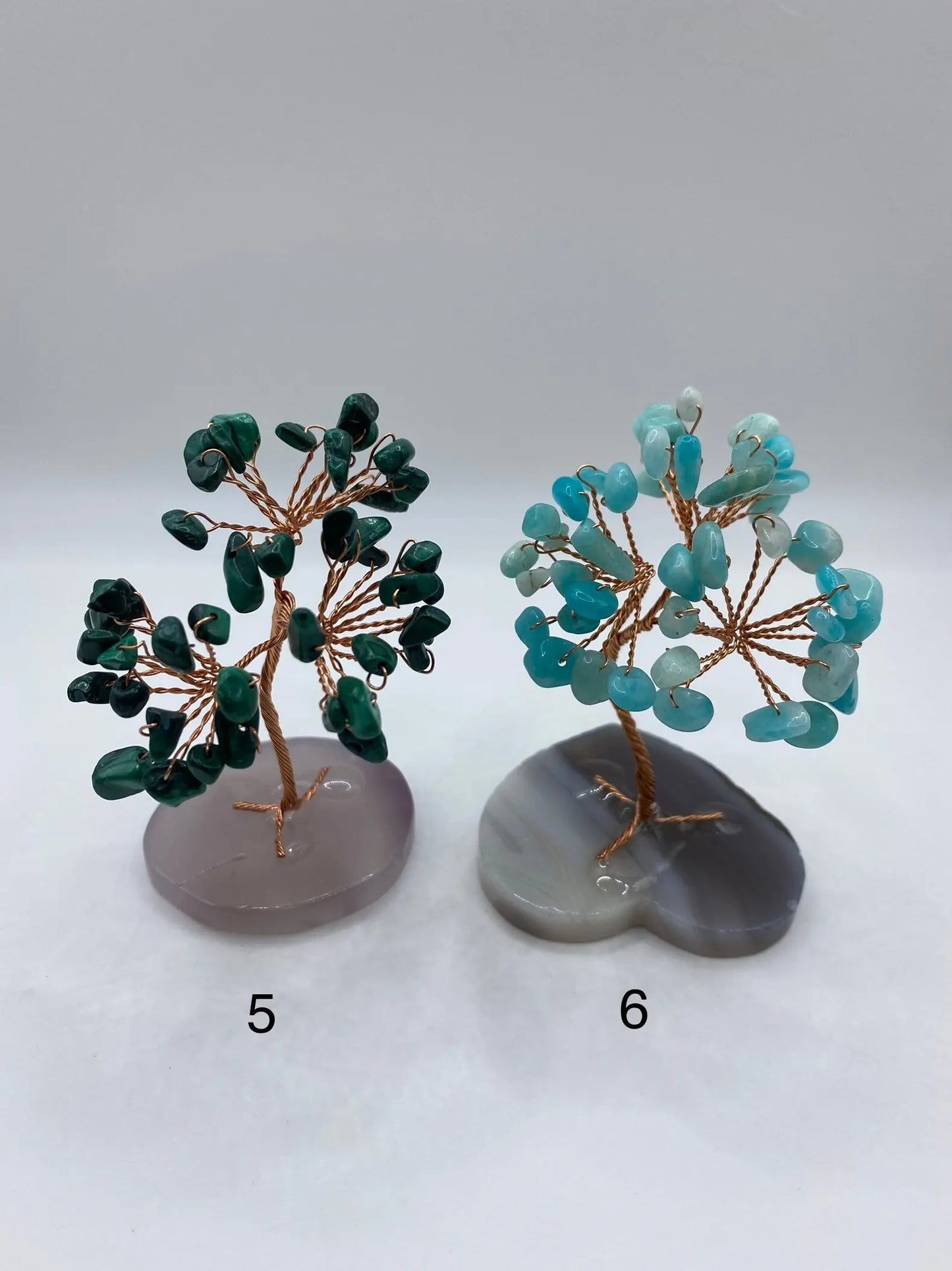 Mini Crystal Trees | Gemstone | Chakra | Good Luck | Healing | Altar Decor | Gift Crystal Eyes It