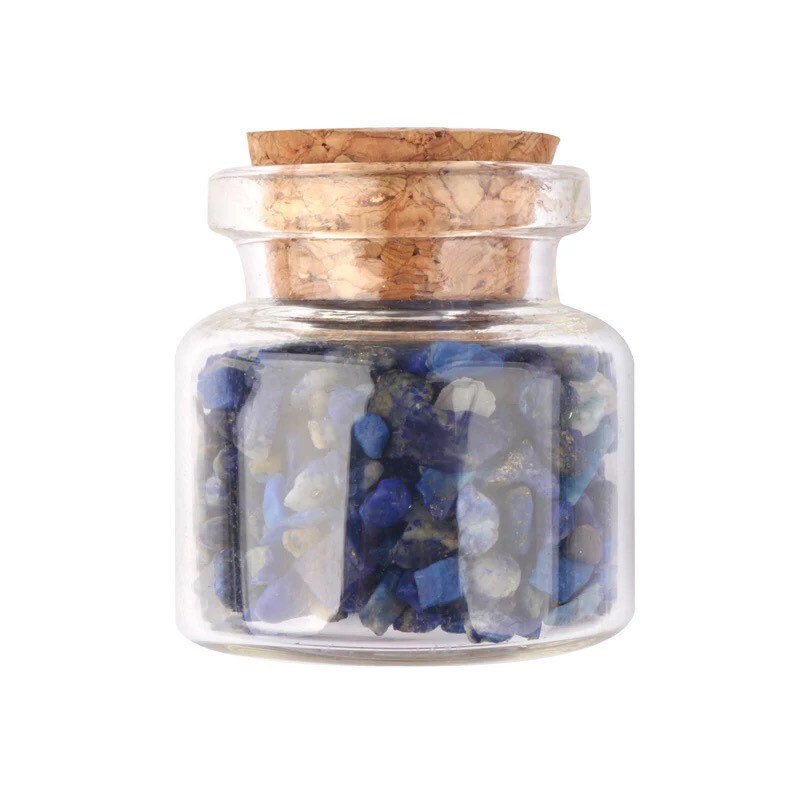 Crystal Chip Jars | Bottles | Gemstone | Mystery | Set | Healing | Reiki | Healing | Spells | Gift | Crystal Eyes It