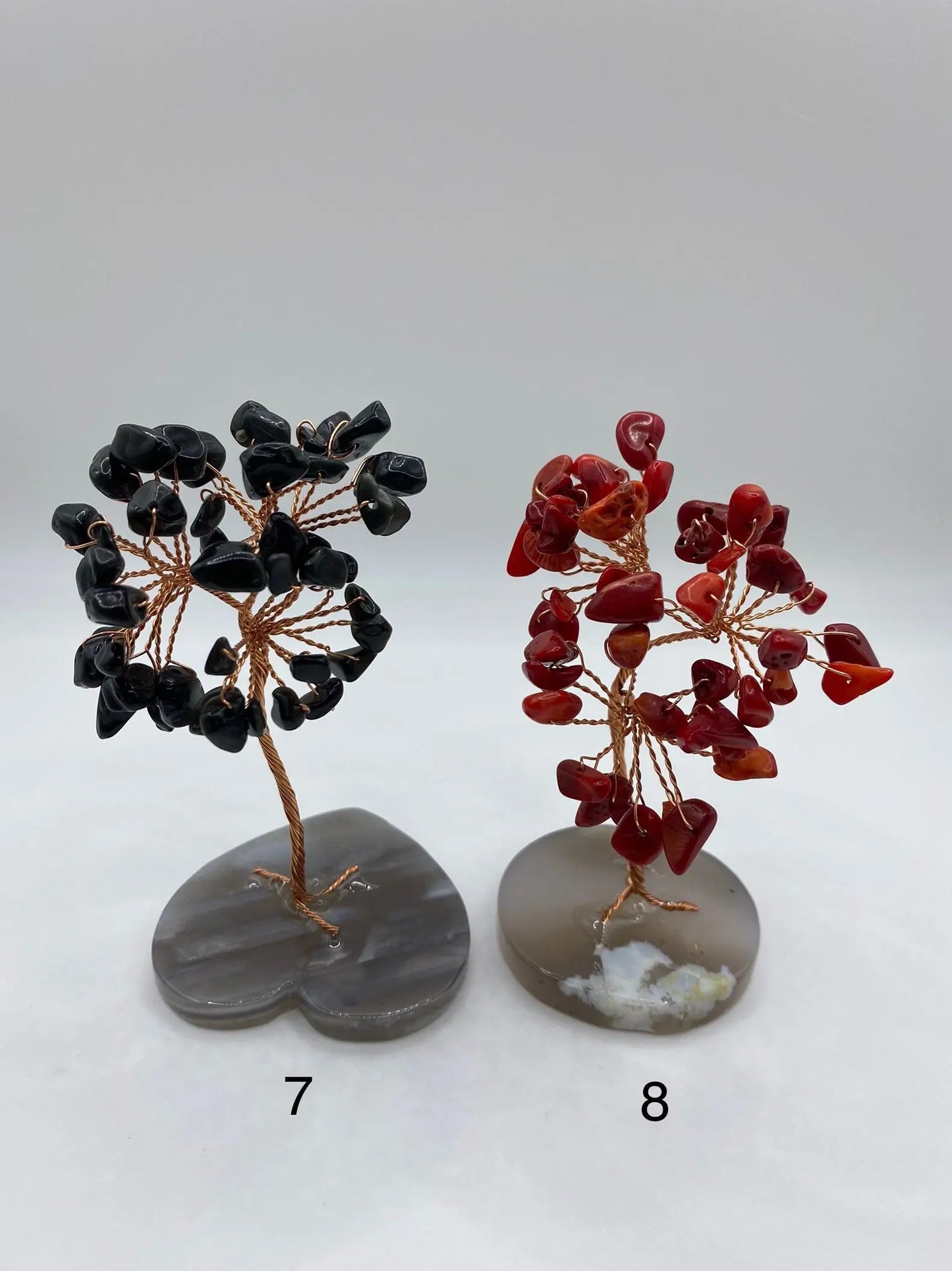 Mini Crystal Trees | Gemstone | Chakra | Good Luck | Healing | Altar Decor | Gift Crystal Eyes It