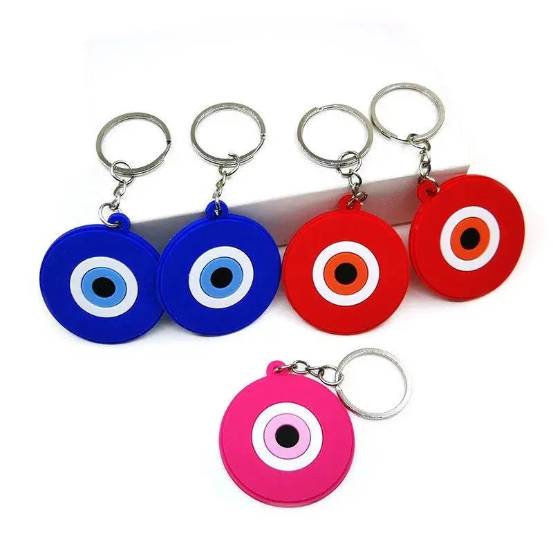 Evil Eye Keychain | Nazar | Matiasma | Mal de Ojo | Protection Symbol | Good Luck Charm | Talisman | Accessory | Gift Crystal Eyes It