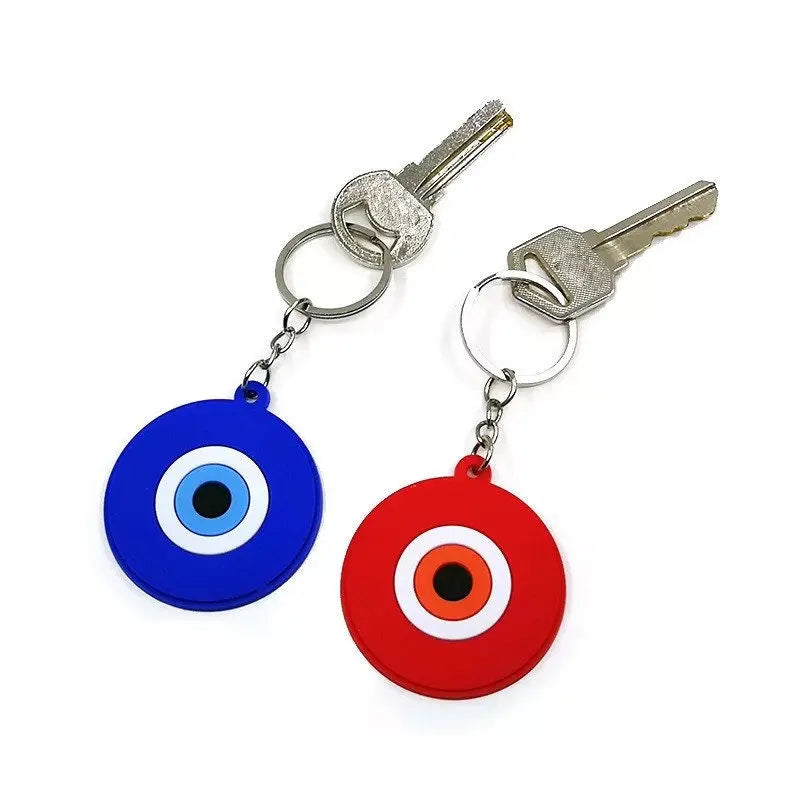 Evil Eye Keychain | Nazar | Matiasma | Mal de Ojo | Protection Symbol | Good Luck Charm | Talisman | Accessory | Gift Crystal Eyes It