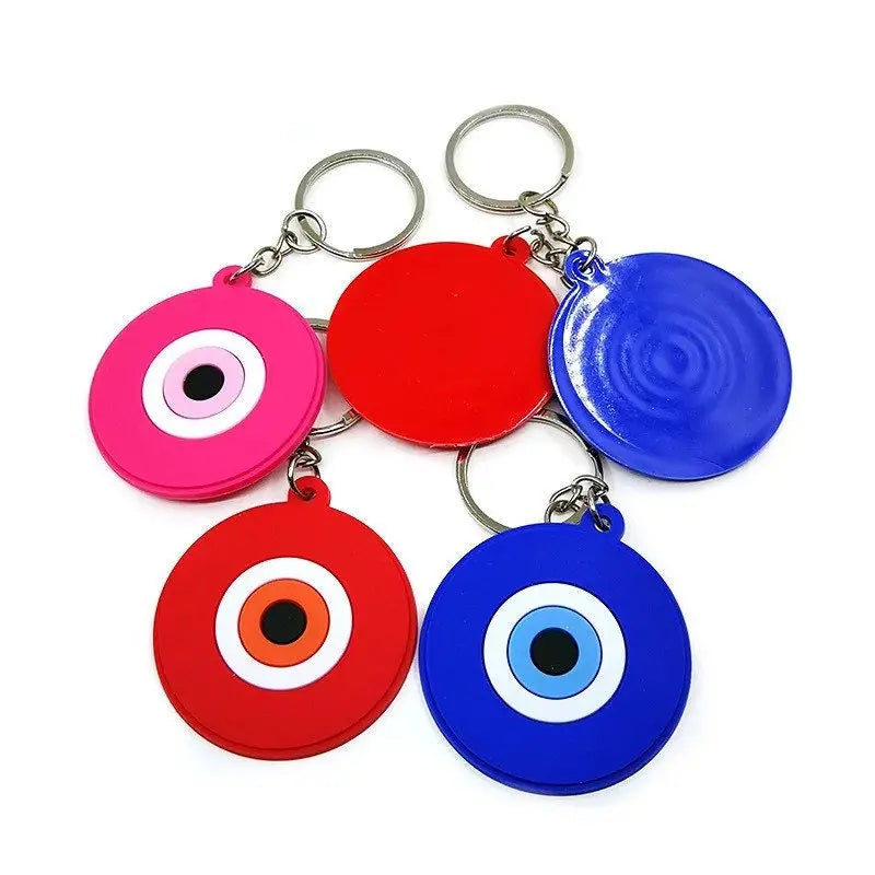 Evil Eye Keychain | Nazar | Matiasma | Mal de Ojo | Protection Symbol | Good Luck Charm | Talisman | Accessory | Gift Crystal Eyes It