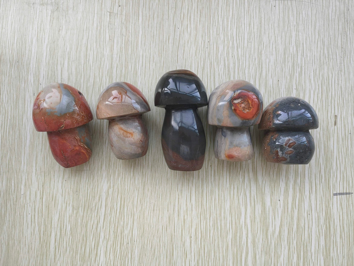 Ocean Stone Mushroom Crystal 2-3” | Crystal Shape | Decor | Gift My Store
