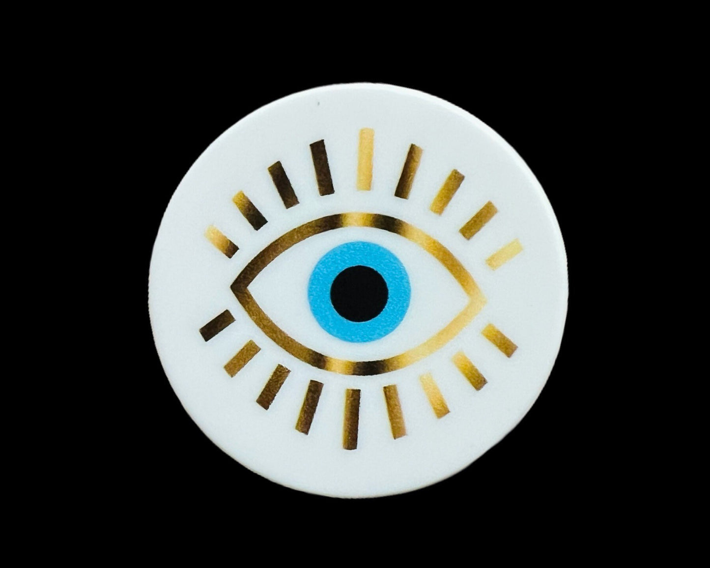 Evil Eye Phone Grip | Tablet | Stand | Holder | Accessory | Matiasma | Nazar | Mal de Ojo | Protection Symbol | Good Luck Charm | Talisman My Store