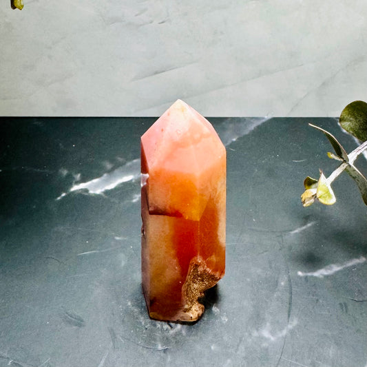 Carnelian Crystal Tower Point 2.5” | Small | Crystal Decor | Healing | Gift Crystal Eyes It