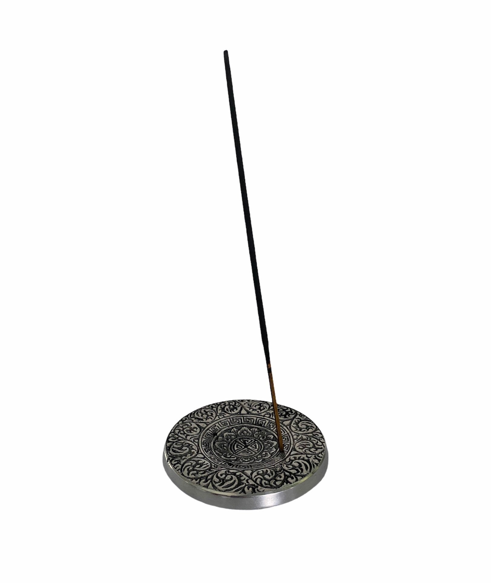 Incense Burner | Incense Holder | Tibetan Incense Burner | Round Incense Burner | Free Incense with Purchase Crystal Eyes It