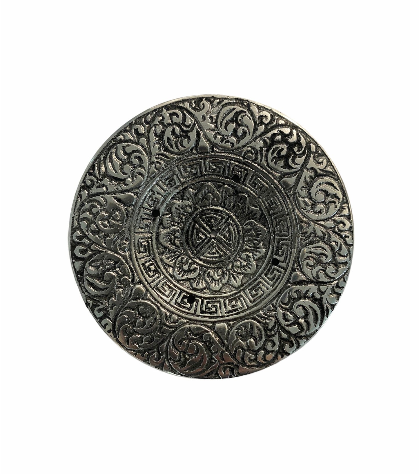 Incense Burner | Incense Holder | Tibetan Incense Burner | Round Incense Burner | Free Incense with Purchase Crystal Eyes It