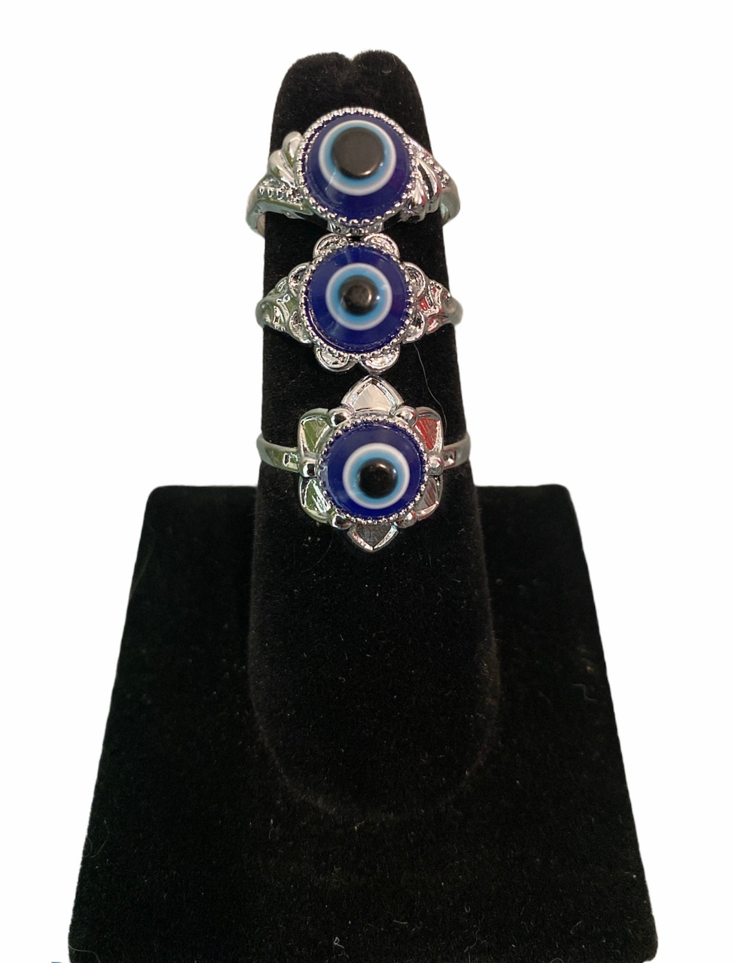 Evil Eye Ring | Nazar | Matiasma | Mal de Ojo | Protection Symbol | Good Luck Charm | Talisman | Jewelry | Gift Crystal Eyes It