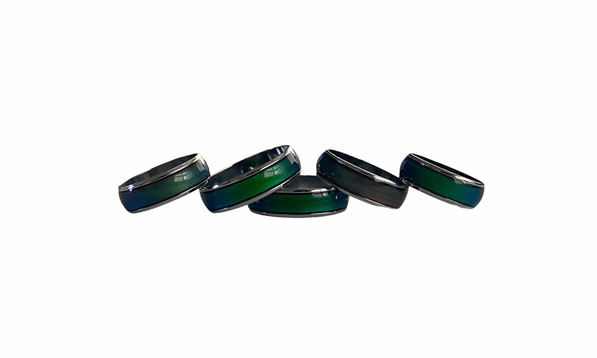 Mood Ring | Color Changing Ring | Energy Ring | 90s Style Ring | Retro Ring | Band Ring Crystal Eyes It