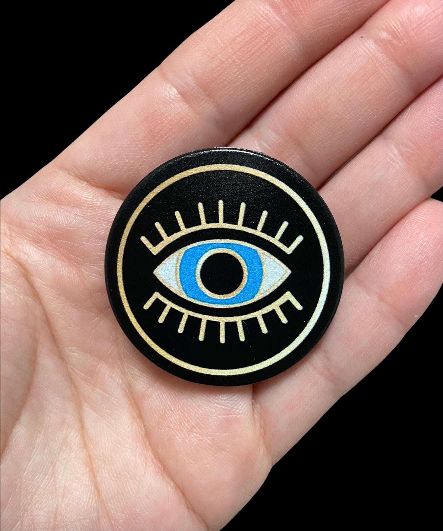 Evil Eye Phone Grip | Tablet | Stand | Holder | Accessory | Matiasma | Nazar | Mal de Ojo | Protection Symbol | Good Luck Charm | Talisman My Store