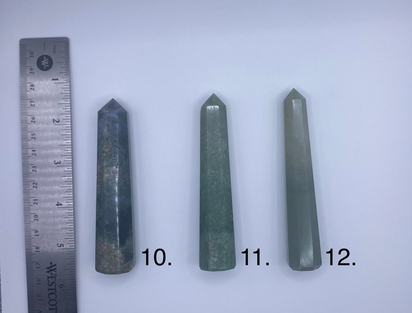 Crystal Tower | Point | Wand | Natural | Healing | Meditation | Altar Decor | Gift Crystal Eyes It