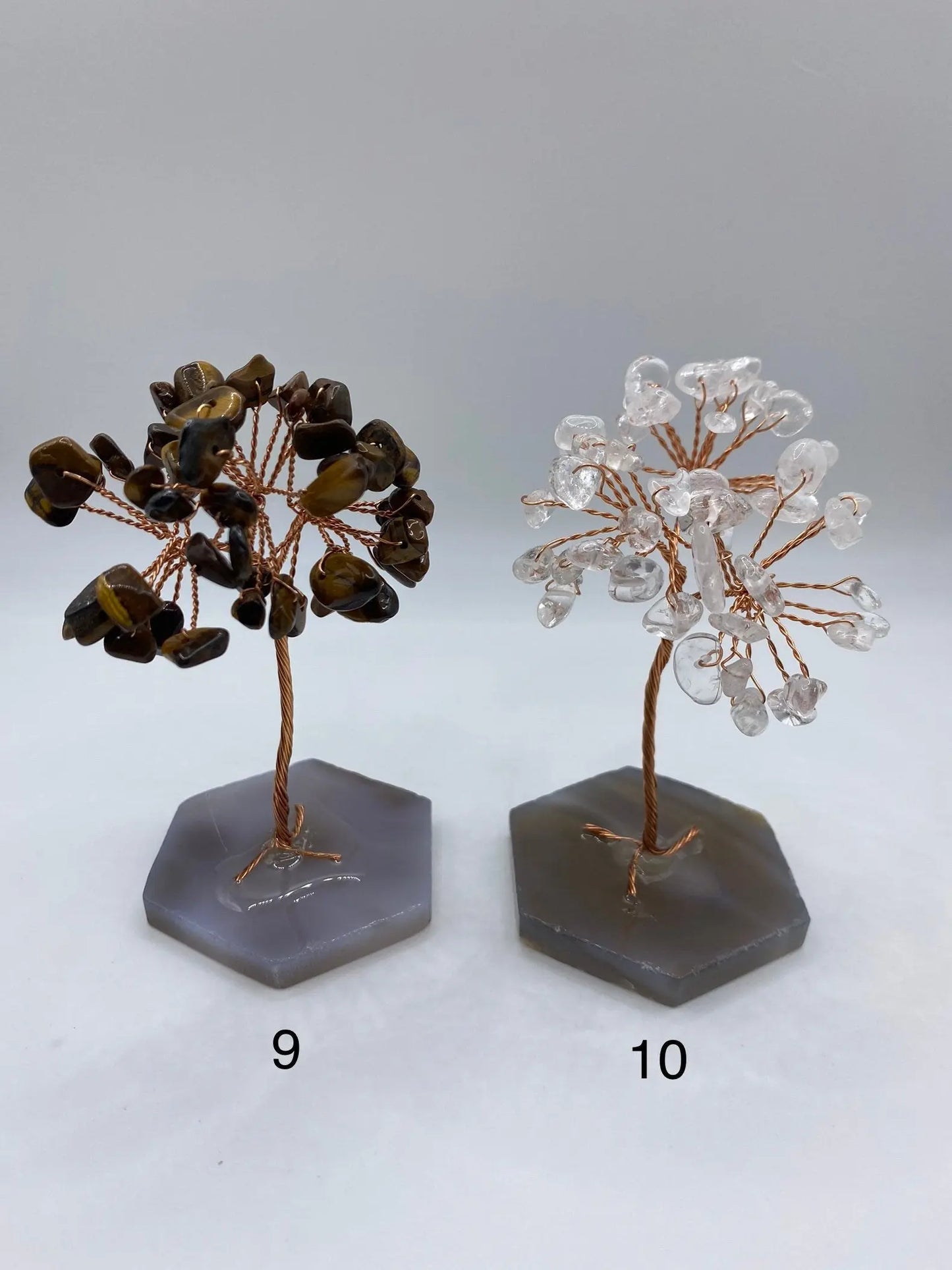 Mini Crystal Trees | Gemstone | Chakra | Good Luck | Healing | Altar Decor | Gift Crystal Eyes It
