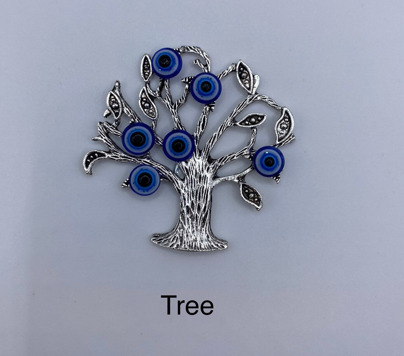 Evil Eye Magnet | Elephant | Protection Magnet | Good Luck Magnet | Lucky Charm | Evil Eye Decor | Home Decor Crystal Eyes It