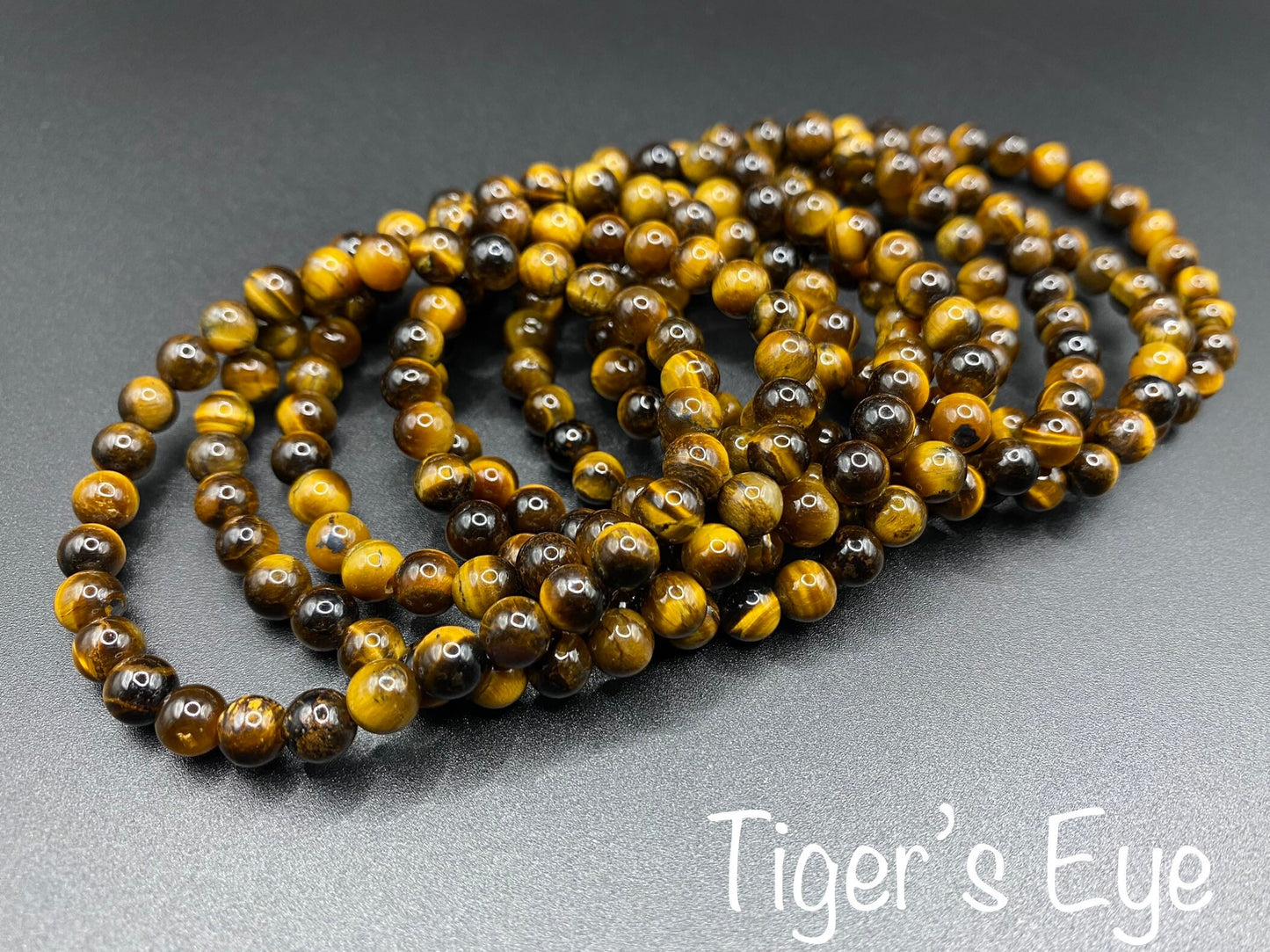 Crystal Bracelet | 6 mm Beads | Natural | Genuine | Gemstones | Handmade | Stretchy | Women | Gift Crystal Eyes It