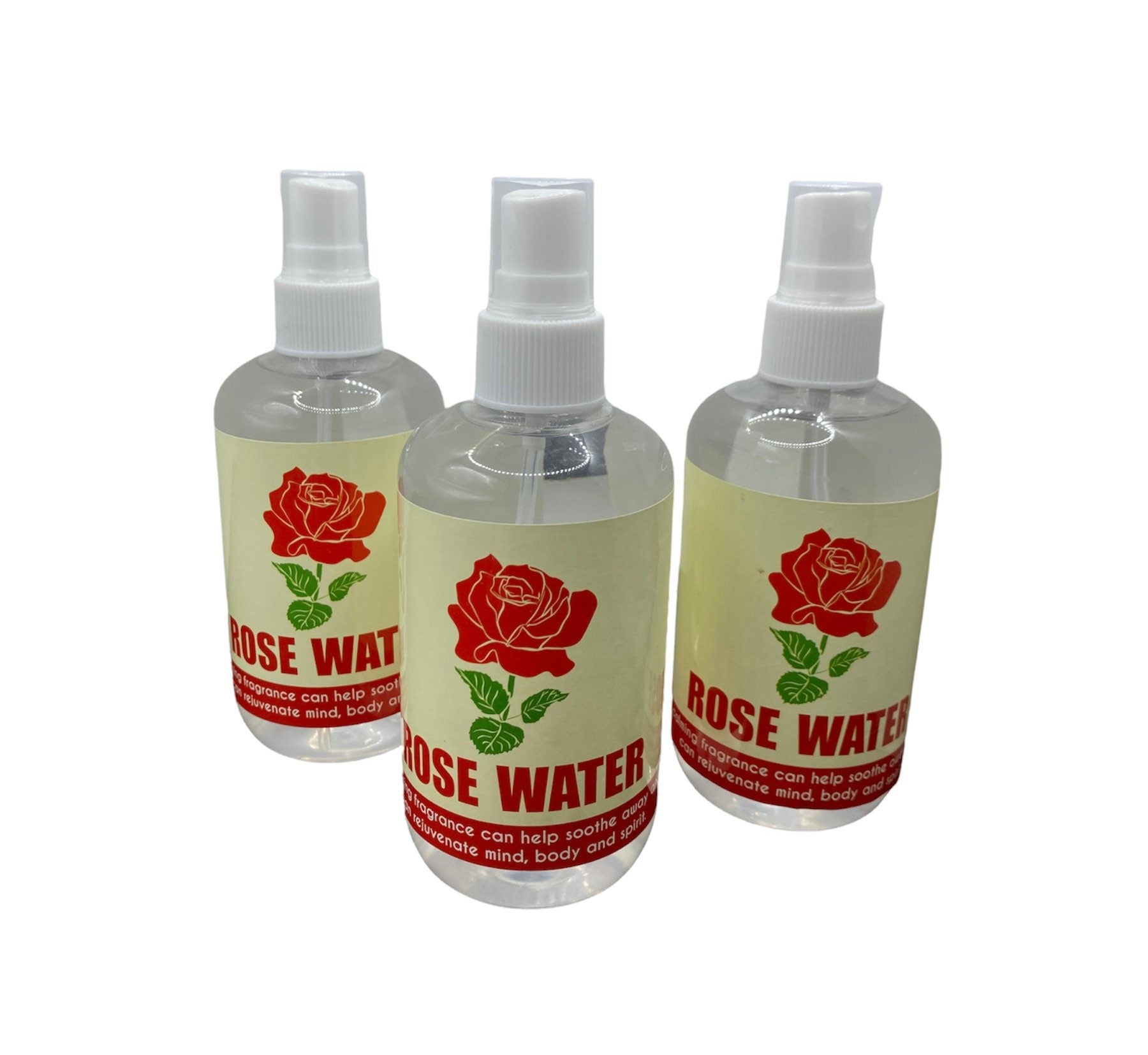 Rose Water Spray | Calming | Soothing | Rejuvenating | Spiritual Cleansing Water Crystal Eyes It