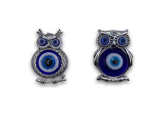 Evil Eye Magnet | Owl | Protection Magnet | Good Luck Magnet | Lucky Charm | Evil Eye Decor | Home Decor My Store