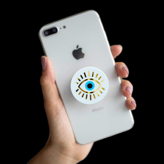 Evil Eye Phone Grip | Tablet | Stand | Holder | Accessory | Matiasma | Nazar | Mal de Ojo | Protection Symbol | Good Luck Charm | Talisman My Store