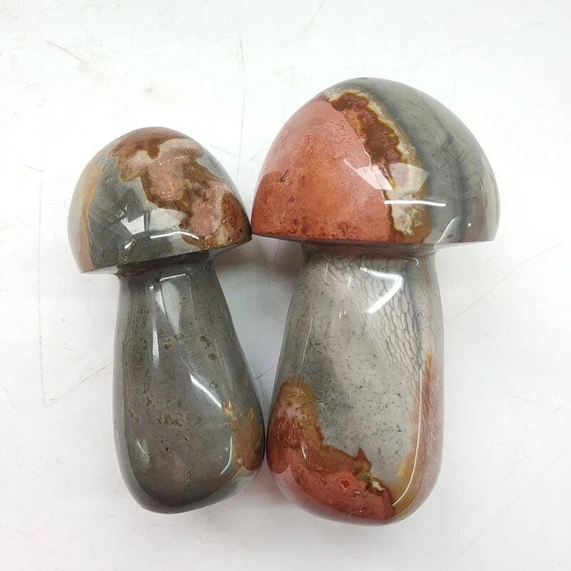Ocean Stone Mushroom Crystal 2-3” | Crystal Shape | Decor | Gift My Store