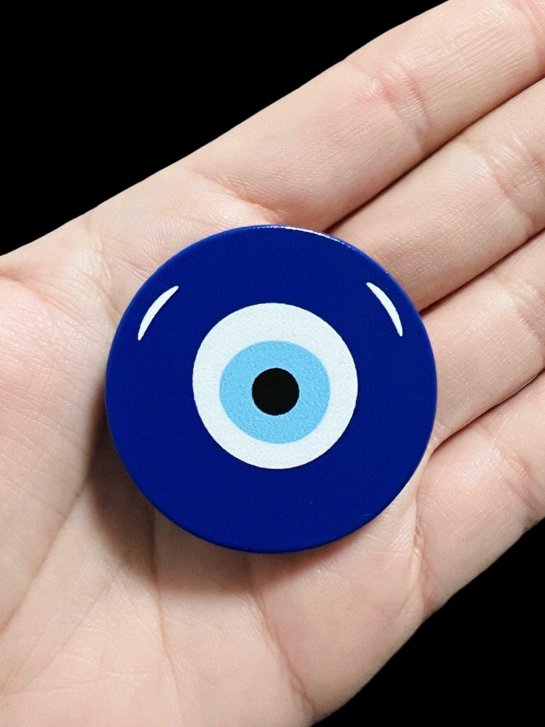 Evil Eye Phone Grip | Tablet | Stand | Holder | Accessory | Matiasma | Nazar | Mal de Ojo | Protection Symbol | Good Luck Charm | Talisman My Store
