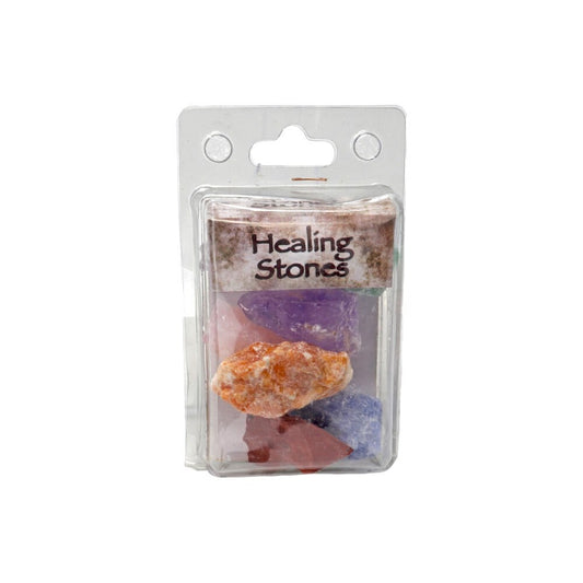 Crystal Set | Healing | Cleansing Stones | Rough Crystals | Quartz | Red Jasper | Amethyst | Calcite | Gift Crystal Eyes It