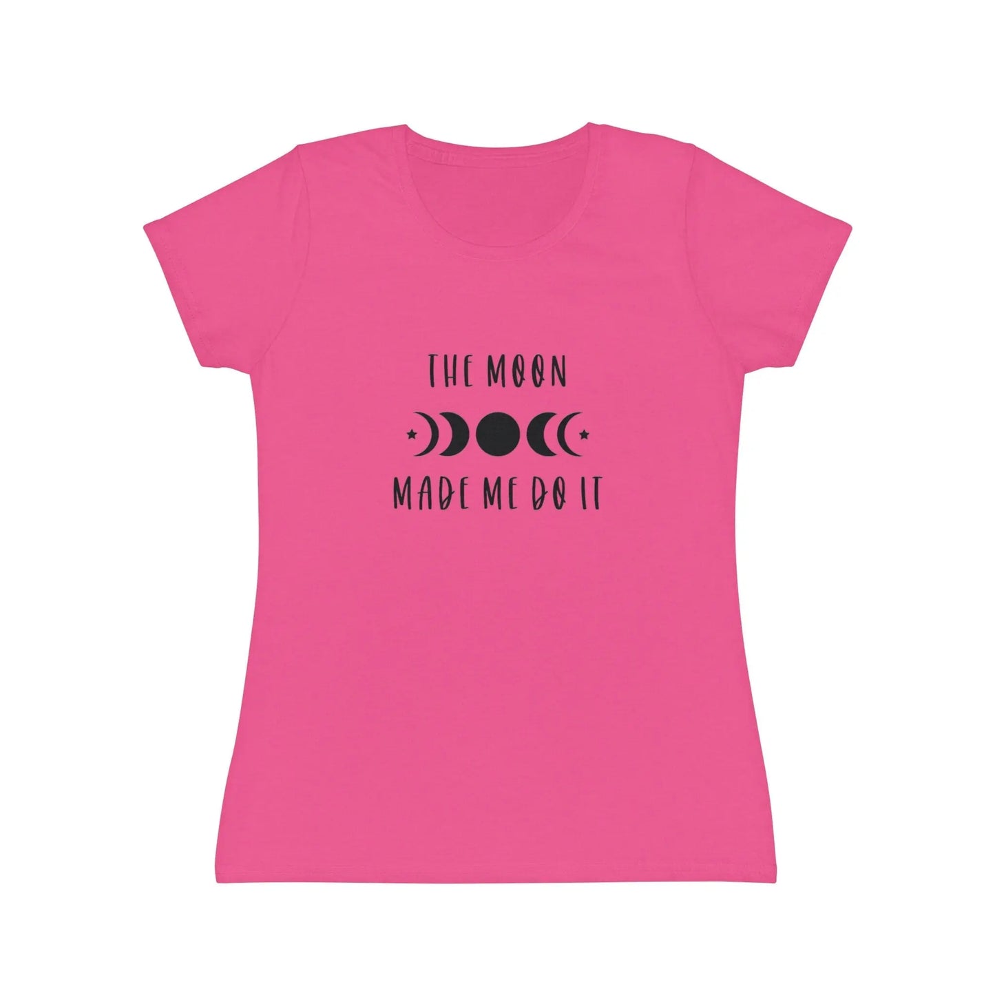 Moon Phase T-Shirt | The Moon Made Me Do It Shirt | Women | Cotton | Crew Neck | Gift