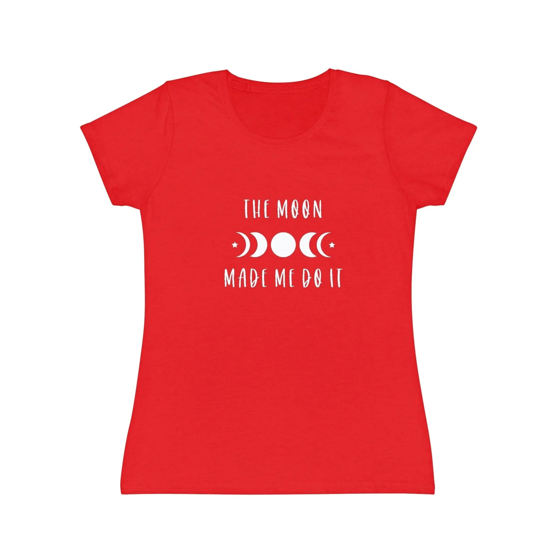 Moon Phase T-Shirt | The Moon Made Me Do It Shirt | Women | Cotton | Crew Neck | Gift