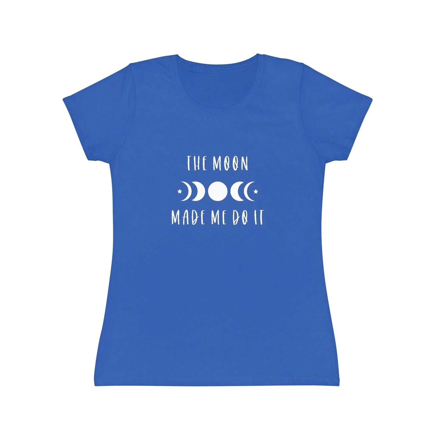 Moon Phase T-Shirt | The Moon Made Me Do It Shirt | Women | Cotton | Crew Neck | Gift