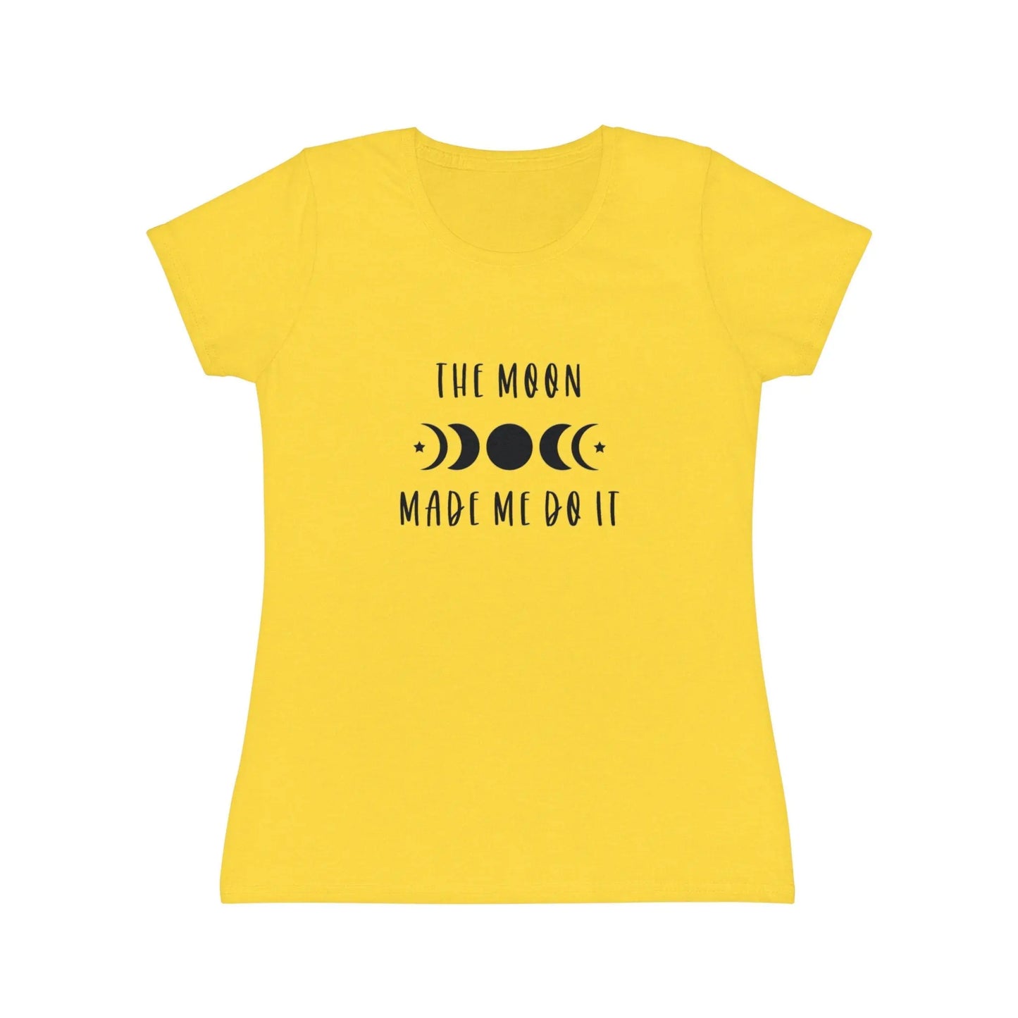 Moon Phase T-Shirt | The Moon Made Me Do It Shirt | Women | Cotton | Crew Neck | Gift