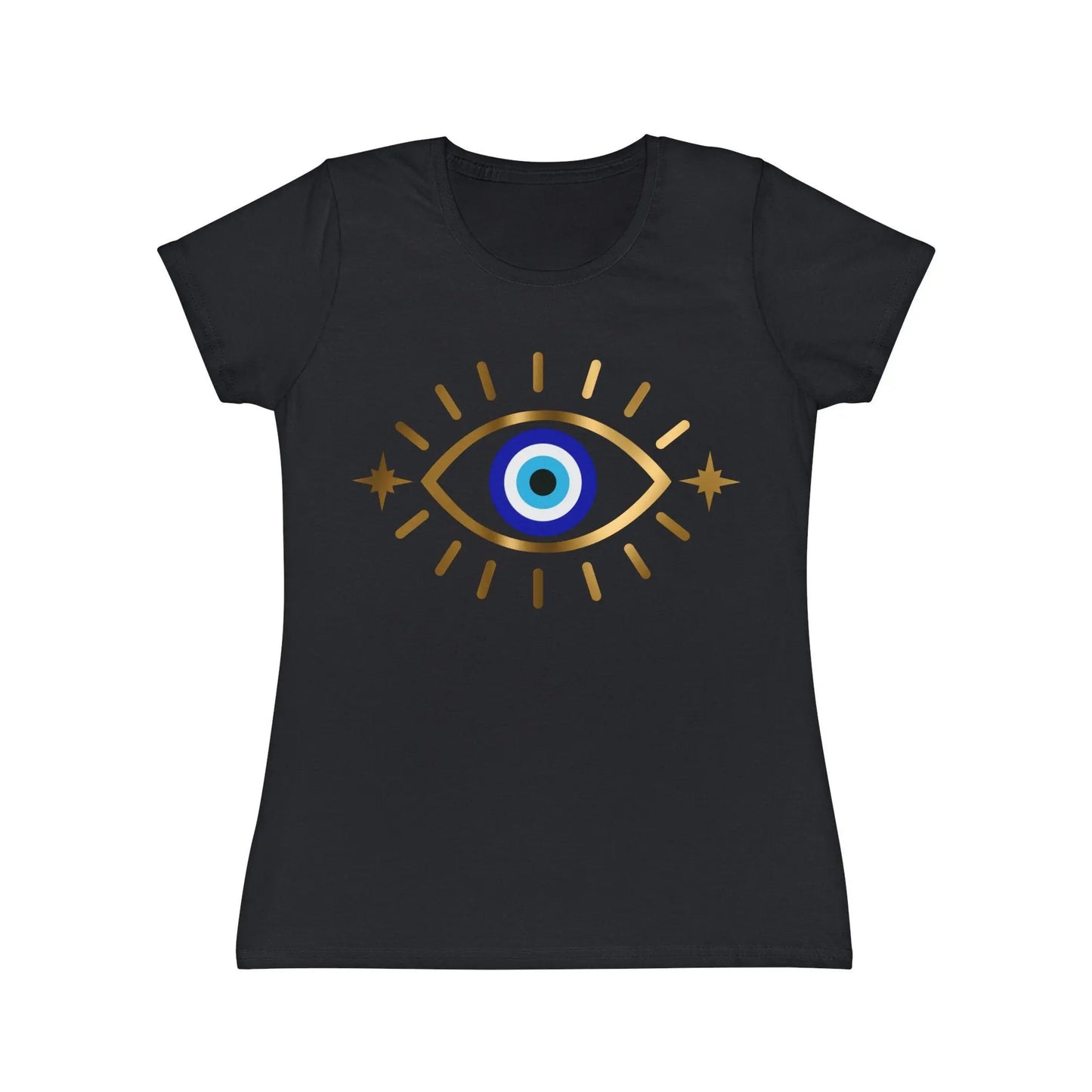 Evil Eye T- Shirt | White | Black | Grey | Blue | Gold | Cotton | Crew Neck | Gift