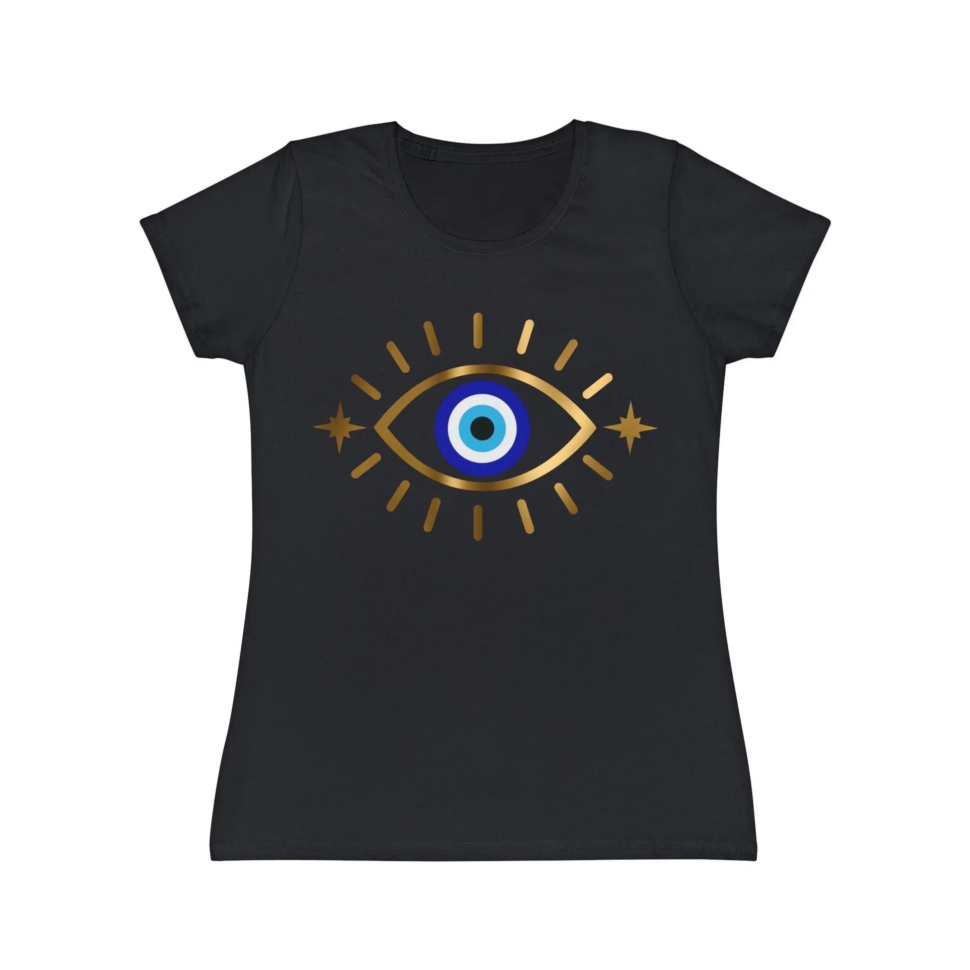 Evil Eye T- Shirt | White | Black | Grey | Blue | Gold | Cotton | Crew Neck | Gift