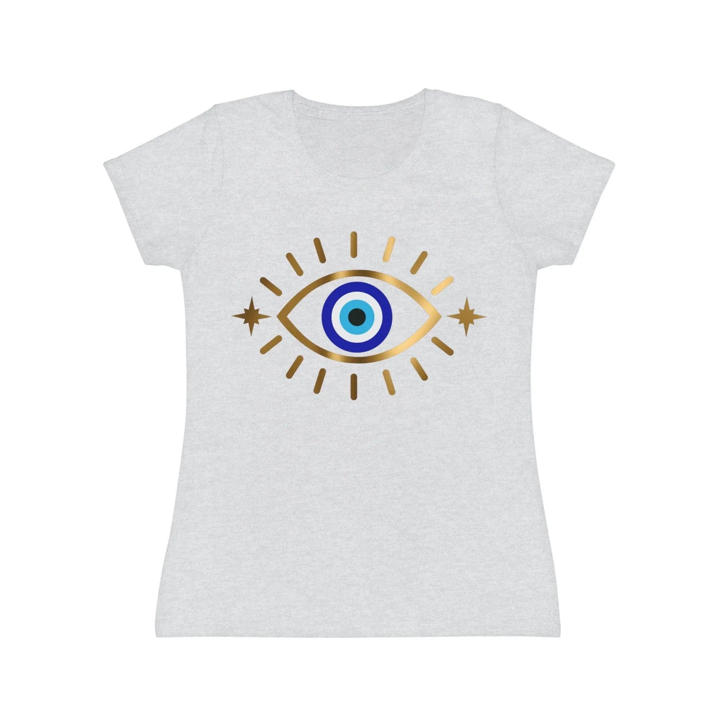 Evil Eye T- Shirt | White | Black | Grey | Blue | Gold | Cotton | Crew Neck | Gift