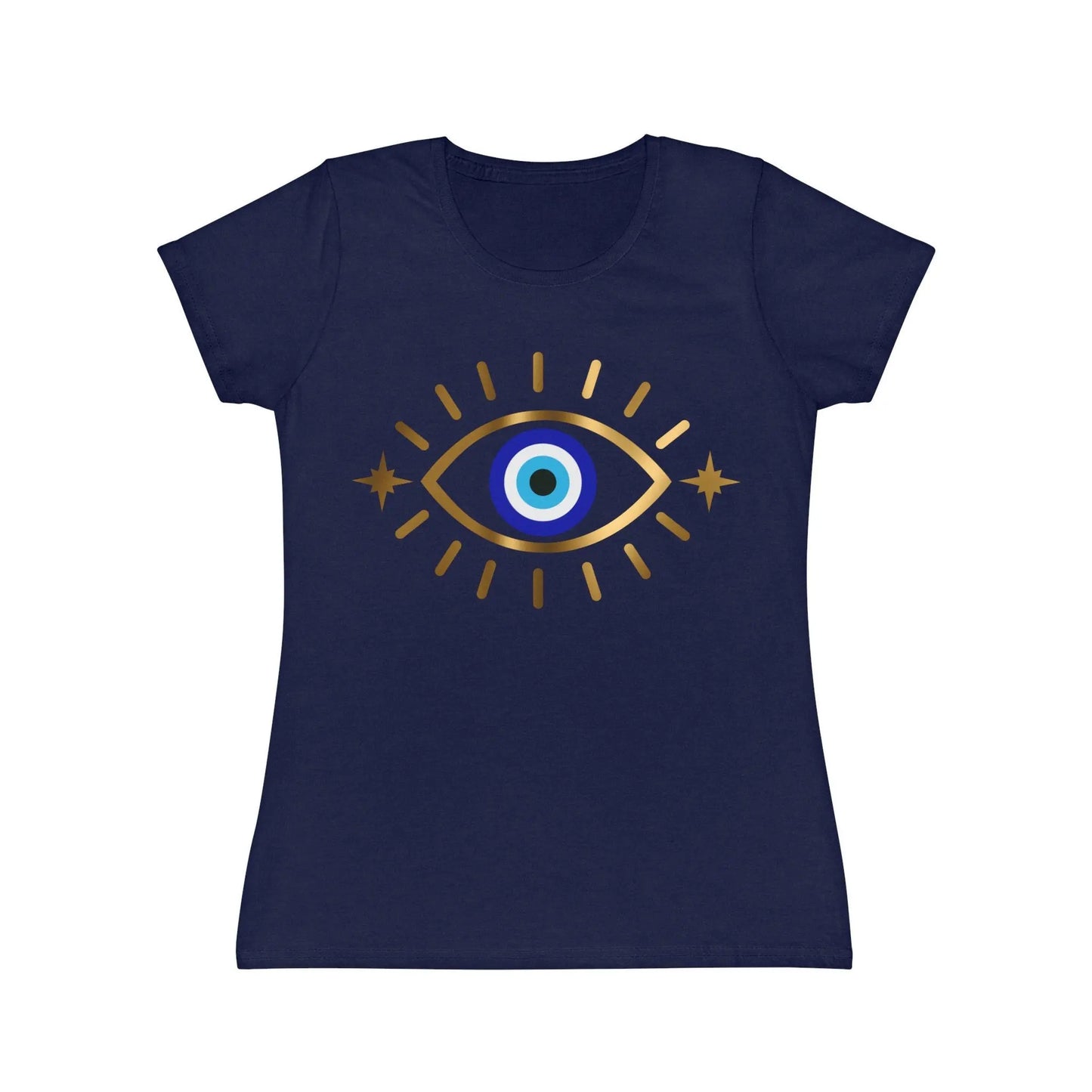 Evil Eye T- Shirt | White | Black | Grey | Blue | Gold | Cotton | Crew Neck | Gift