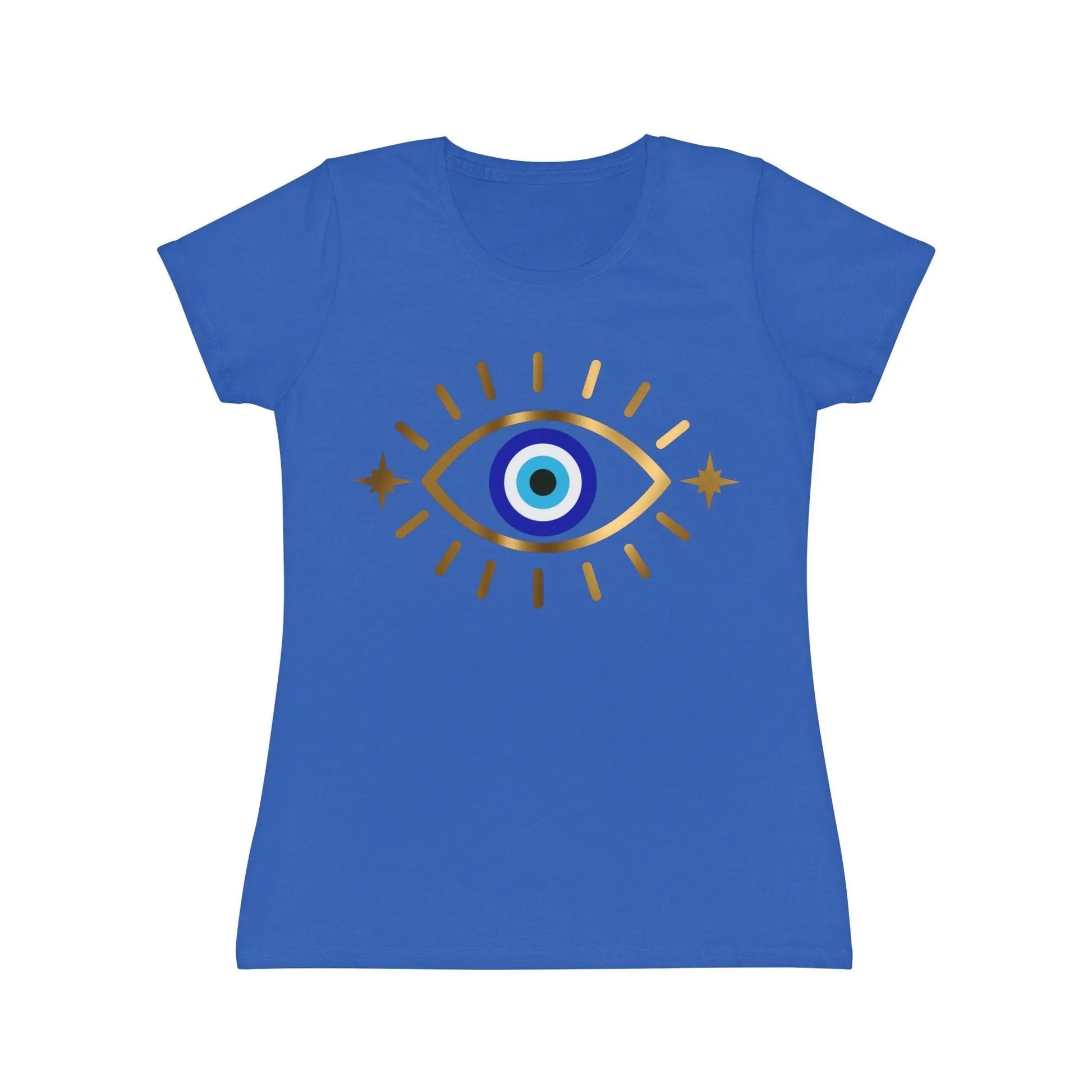 Evil Eye T- Shirt | White | Black | Grey | Blue | Gold | Cotton | Crew Neck | Gift