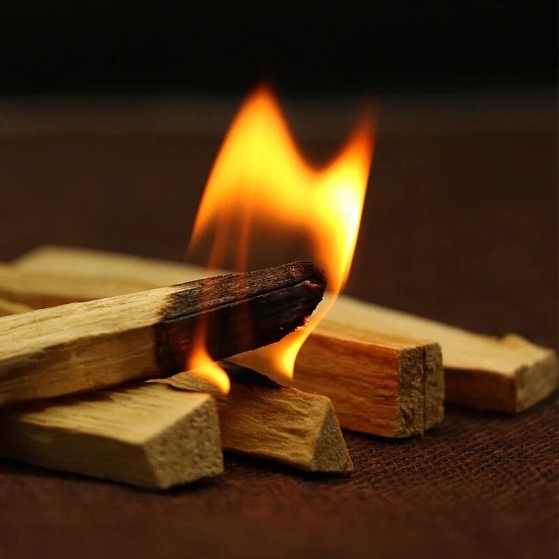 Palo Santo Sticks | Holy Wood | Smudging | Smudge | Cleansing | Incense | Bundle of 4 or 7 Sticks Crystal Eyes It