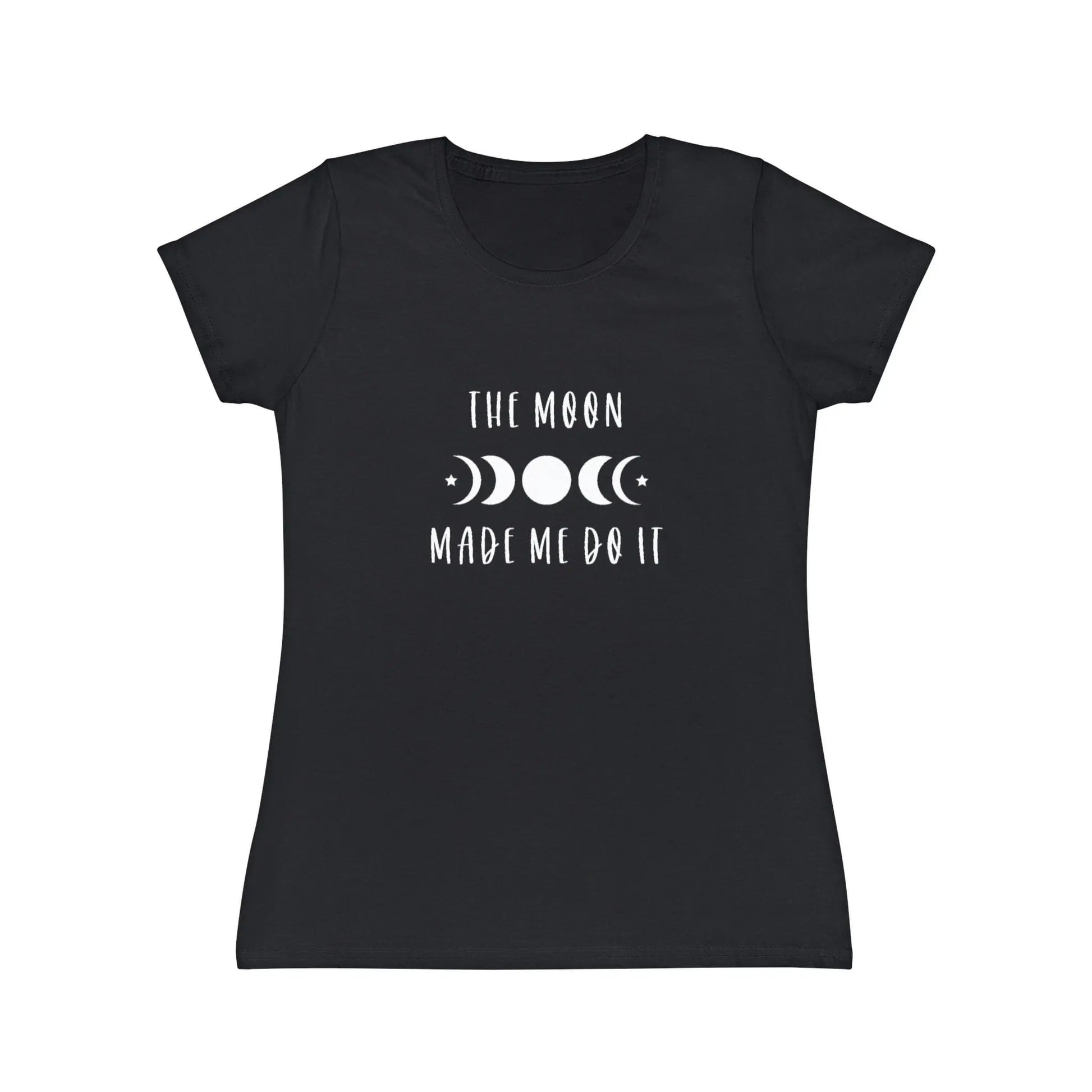 Moon Phase T-Shirt | The Moon Made Me Do It Shirt | Women | Cotton | Crew Neck | Gift