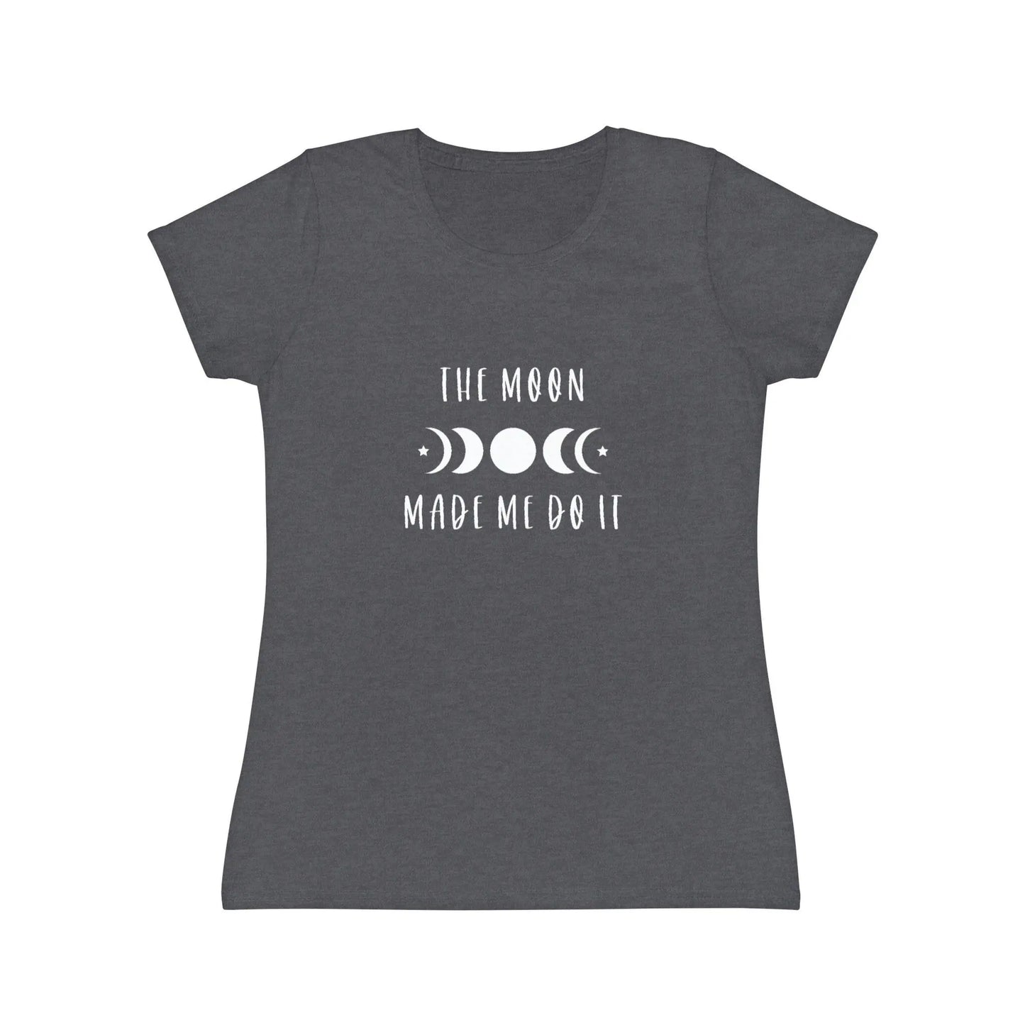 Moon Phase T-Shirt | The Moon Made Me Do It Shirt | Women | Cotton | Crew Neck | Gift