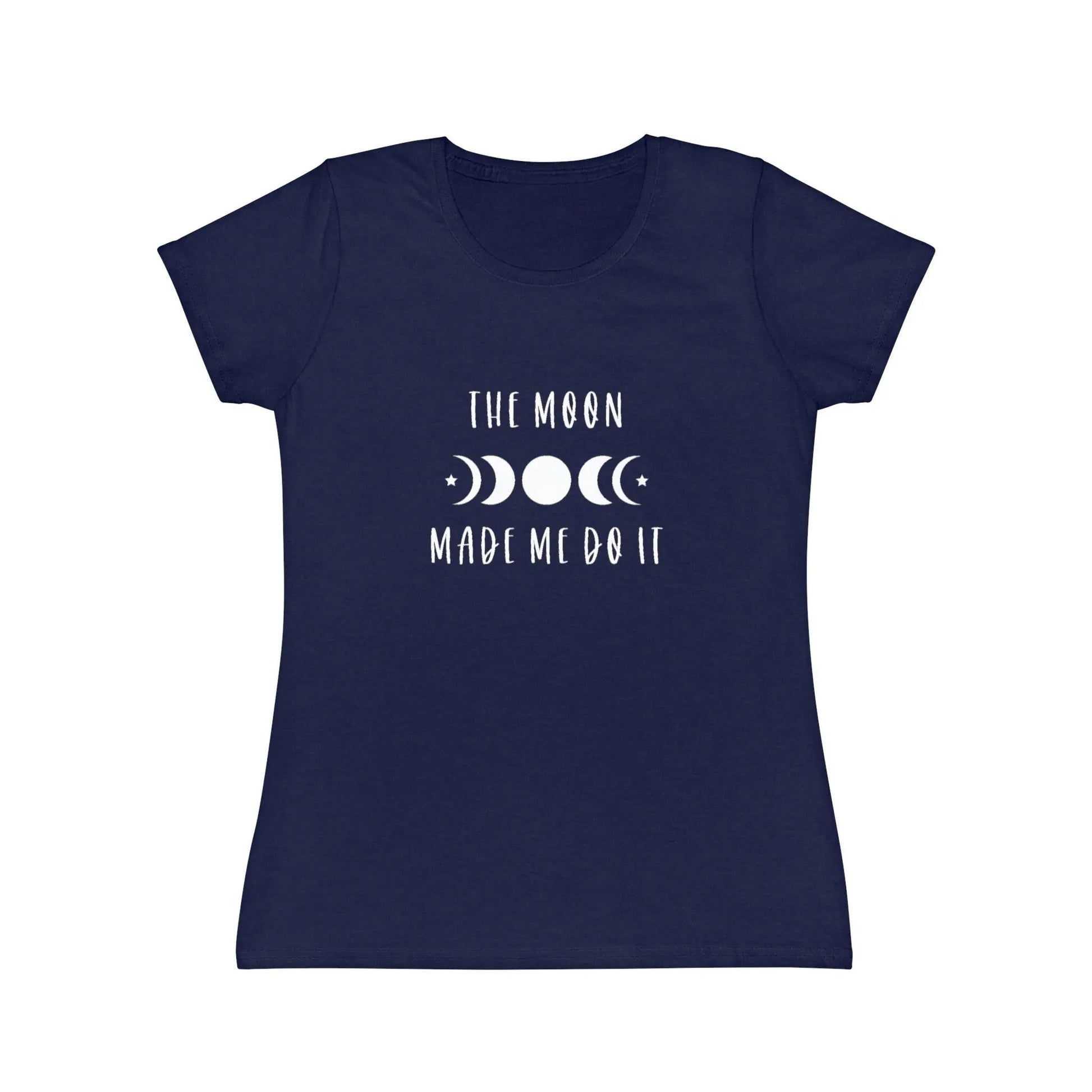 Moon Phase T-Shirt | The Moon Made Me Do It Shirt | Women | Cotton | Crew Neck | Gift