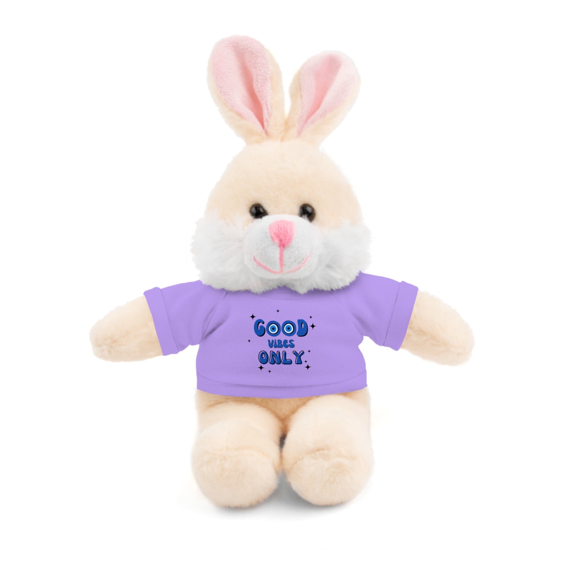 Stuffed Animal | Evil Eye Tee | Good Vibes Only | Get Well Soon | Children | Toy | Gift Crystal Eyes It